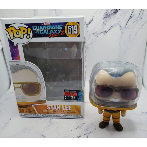 Funko Pop! 2019 NYCC Fall Convention Exclusive Stan Lee Astronaut #519 - Picture 1 of 16